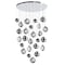 Cwi Lighting Salvador 24 in LED Integrated Polished Nickel Chandelier 1673P24-13-613 - alternate 2